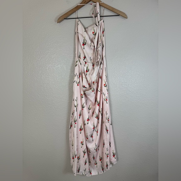 Viral Dolce Vita Campbell Dress in Pink Cactus Print size Large $180 - Picture 9 of 12